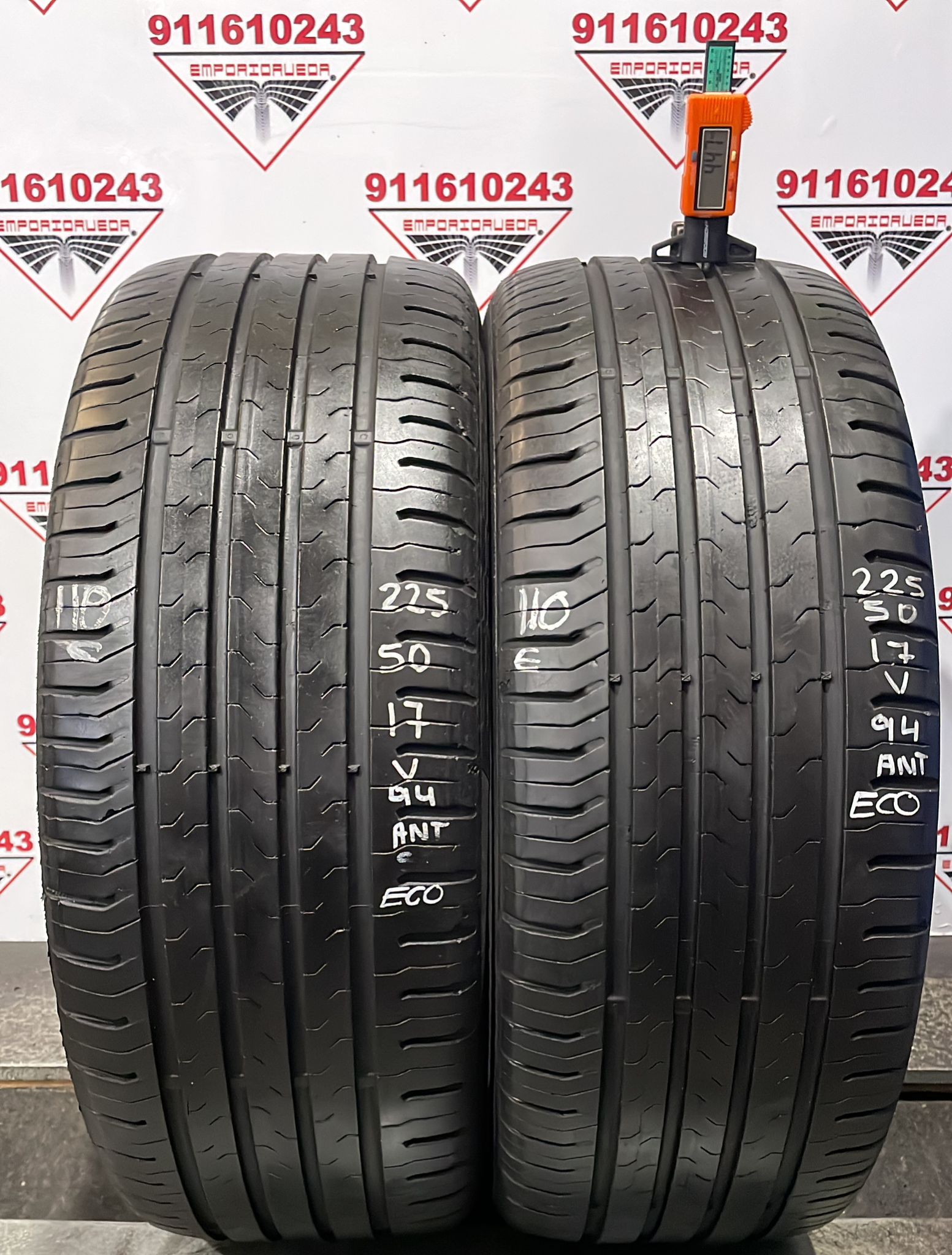 CONTINENTAL CONTIECOCONTACT 5 USADO  225/50 R17 94 V